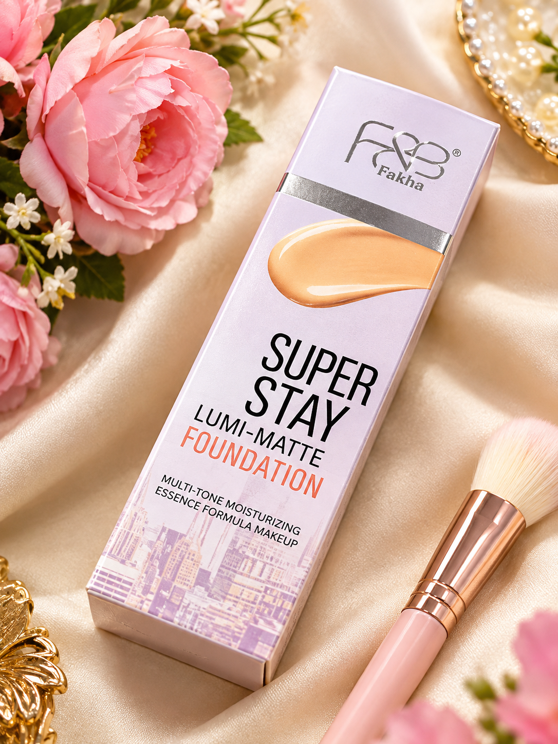 Super stay foundation lumi matte foundation multiple moisturising essence for makeup