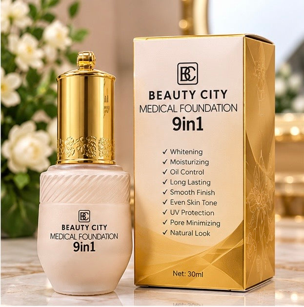 BC beauty city 9in1 almonds foundation