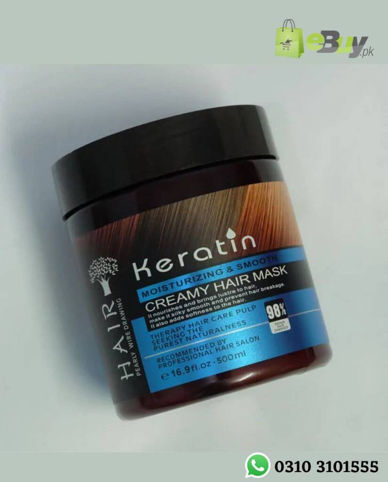 Karatin hair mask