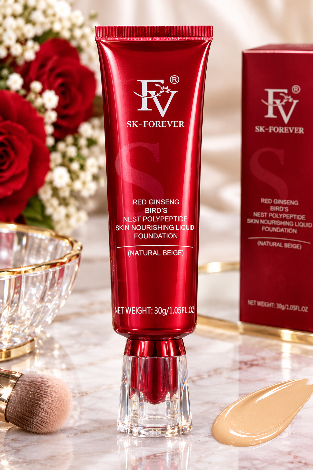 FV SK Forever foundation Red ginseng birds nest nourishing liquid foundation
