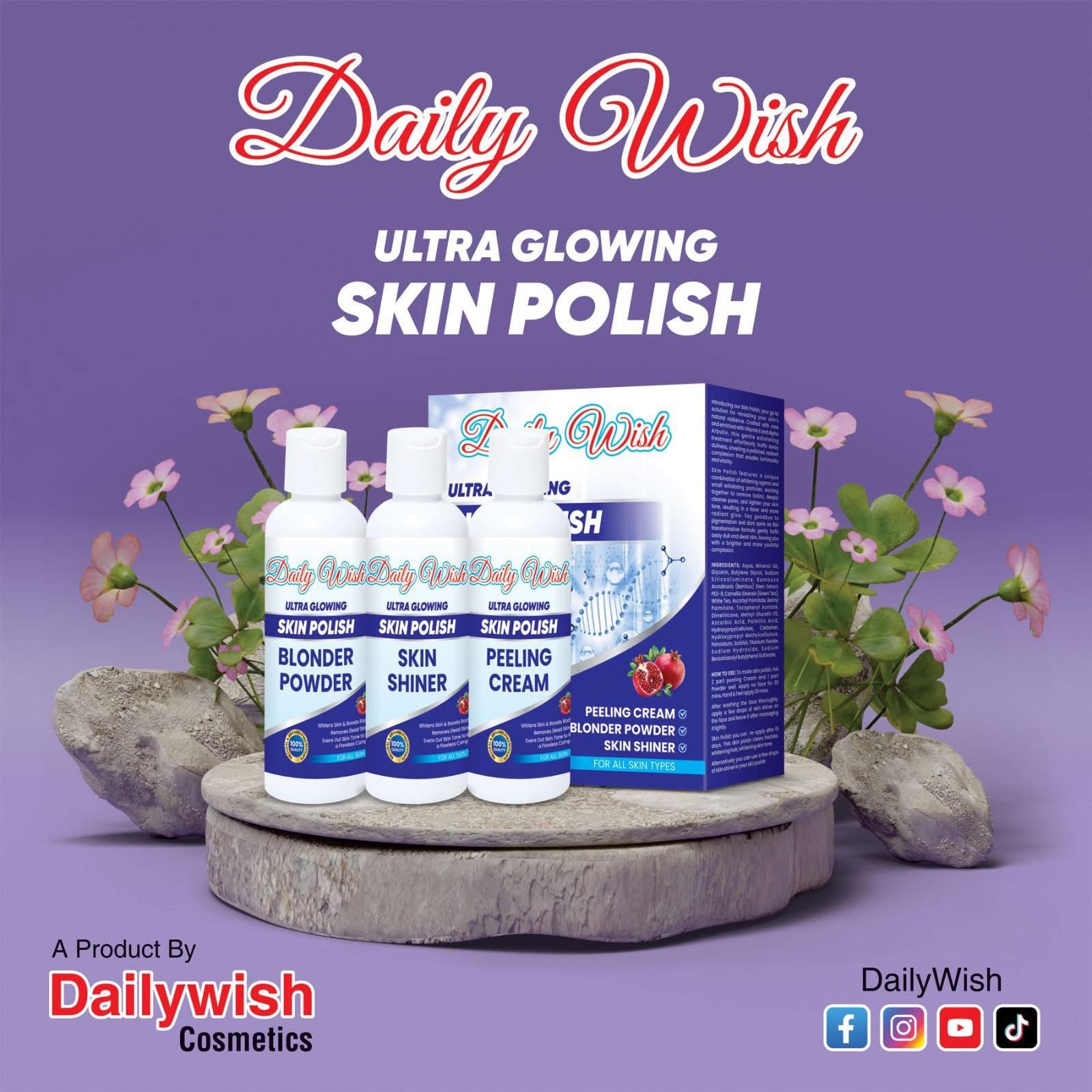Daily wish ultra glowing skin polish