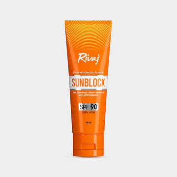 Rivaj SPF 90 Sunblock: Extreme UVA/UVB Protection Formula